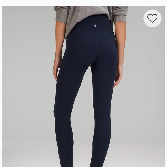 Lululemon true navy align leggings, size 6 - Picture 2 of 7